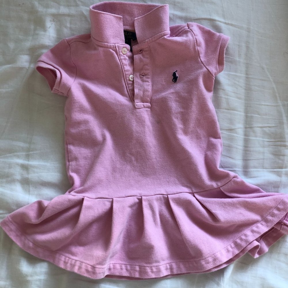 Pink Polo dress by Ralph Lauren